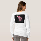 T-shirt met lange sleeve, voor paarden (Achterkant volledig)
