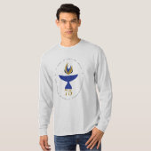 T-shirt met lange Sleeves, met Logo (Voorkant volledig)