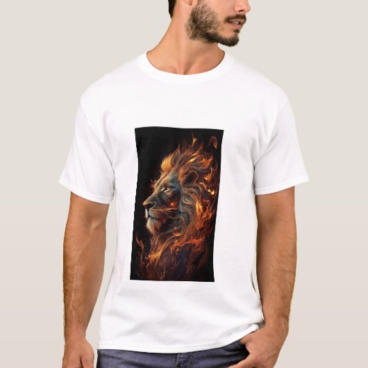 T-shirt met lendenen (Voorkant)