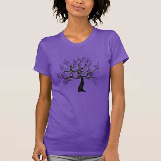 T-shirt met levensboom (Voorkant)