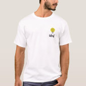 T-shirt met lichtpeervoorstelling (Voorkant)