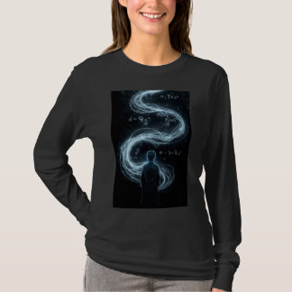 T-shirt met lichtvergelijking en lichtuitbarsting