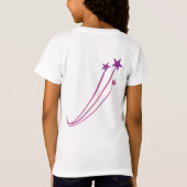 T-shirt met liefdesschaatsen (schaatsen) (Achterkant)