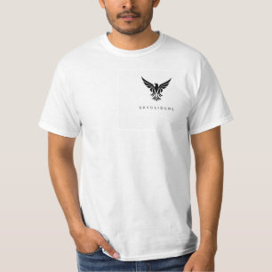 T-shirt met linker logo