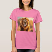 T-shirt met Lion Afbeelding (Voorkant)