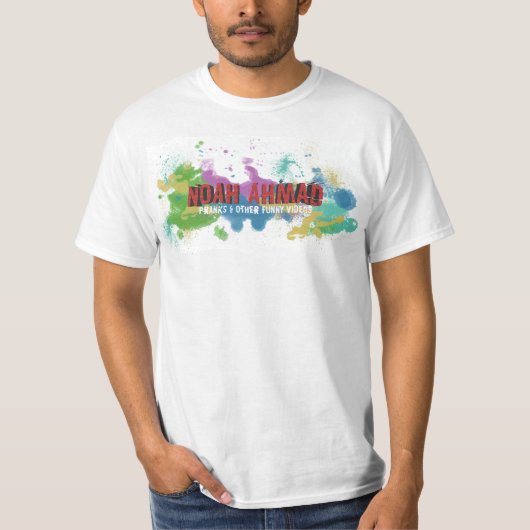 T-shirt met logo (Voorkant)