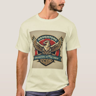 T-shirt met logo van Daughters of the Sky Aviation