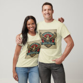 T-shirt met logo van Daughters of the Sky Aviation (Unisex)