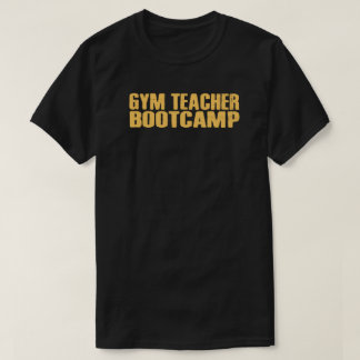 T-shirt met logo van Gymleraar Bootcamp