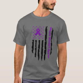 T-shirt met 'Love Doesn't Hurt'-vlag