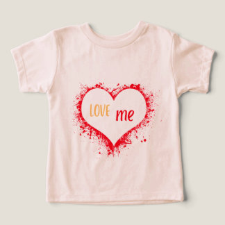 T SHIRT MET LOVE ME VOOR KINDEREN