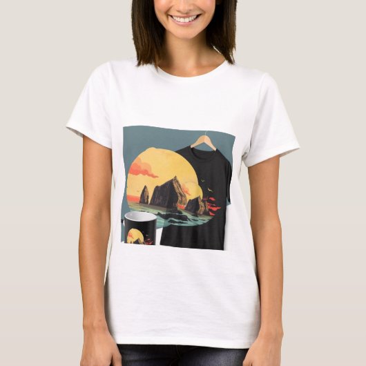 T-shirt met lus (Voorkant)