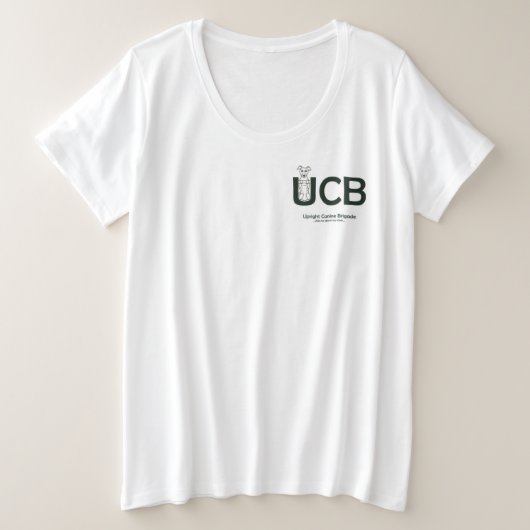 T-shirt met maat voor dames (Design voorkant)