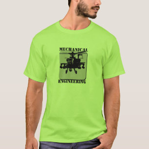 T-shirt met mechanische engineering