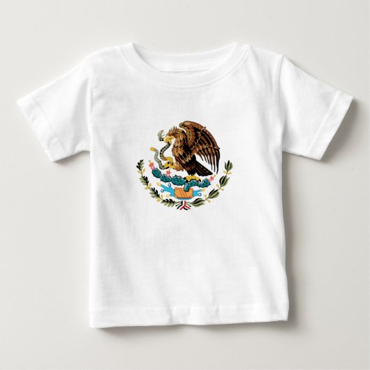 T-shirt met Mexicaans wapen (Voorkant)
