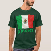 T-shirt met Mexicaanse vlag (Voorkant)