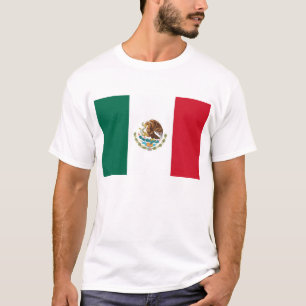 T-Shirt met Mexicaanse vlag