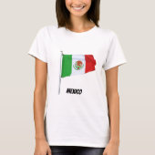 T-shirt met Mexicaanse vlag (Voorkant)