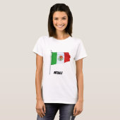 T-shirt met Mexicaanse vlag (Voorkant volledig)