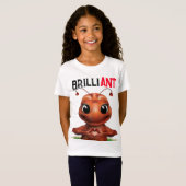 T-shirt met mier in gebarentaal (Voorkant volledig)