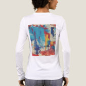 T-shirt met moderne kunst (Achterkant)