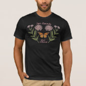 T-shirt met monarchvlinder (Voorkant)