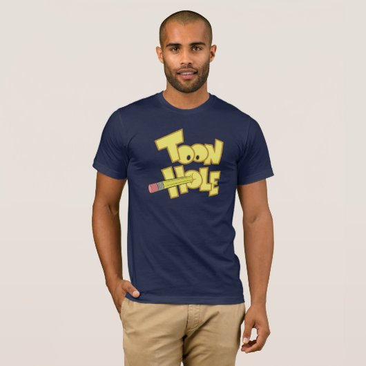 T-shirt met mondgat (Voorkant volledig)