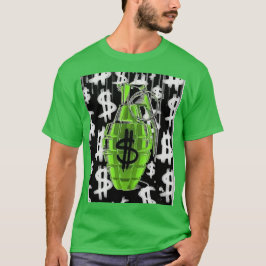 T-shirt met "Money Grenade"