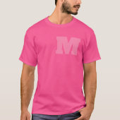 T-shirt met monogram "m" (Voorkant)