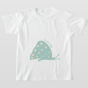 T-shirt met mooie minimale groene vlinder