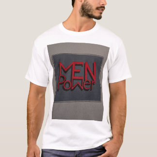 T-Shirt met motiverende typografie voor mannen.