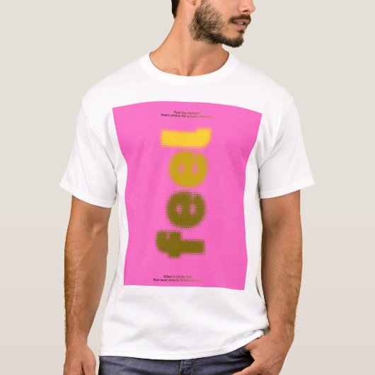 T-shirt met mouw en goede dialogen (Voorkant)
