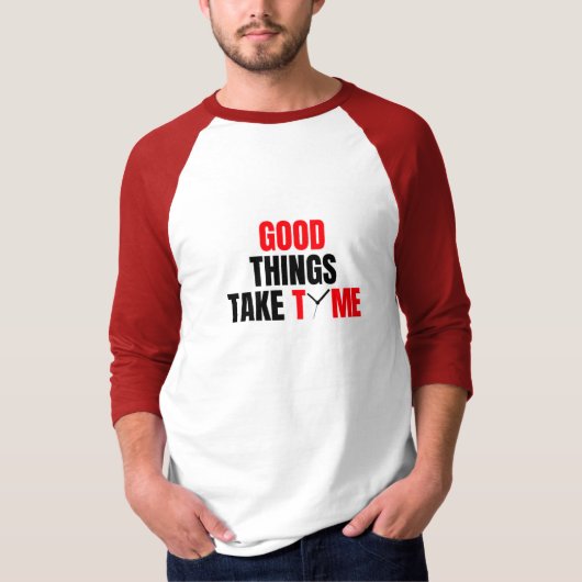T-shirt met mouwen en mooi ontwerp (Voorkant)