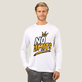 T-Shirt met 'No Limits Crown'-grafiek (Voorkant)