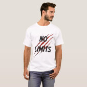 T-shirt met No Limits Tiger Claw Grafische Print – (Voorkant volledig)
