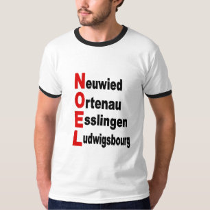 T-shirt met NOEL TOERISME DUITSLAND