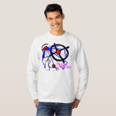 T-shirt met noodlanding (Voorkant volledig)