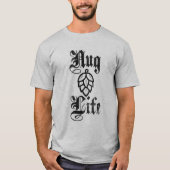 T-shirt met nug Life (Craft Beer) (Voorkant)
