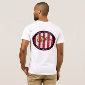 T-shirt met of zonder teken - Gepersonaliseerd (Achterkant volledig)