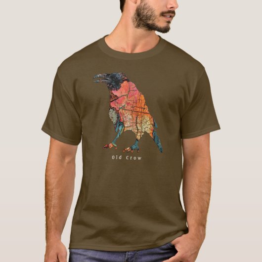 T-shirt met Old Crow Talking Canyons, New Mexico (Voorkant)