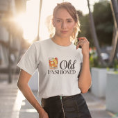 T-shirt met Old Fashioned Cocktail