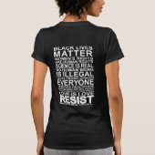 T-shirt met ondeelbaar GA1st-weerstandsvermogen (Achterkant)