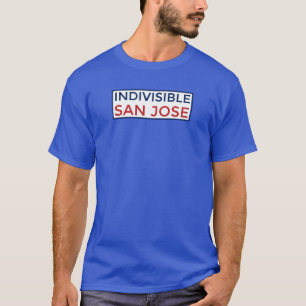T-shirt met ondeelbare San Jose-Mannen