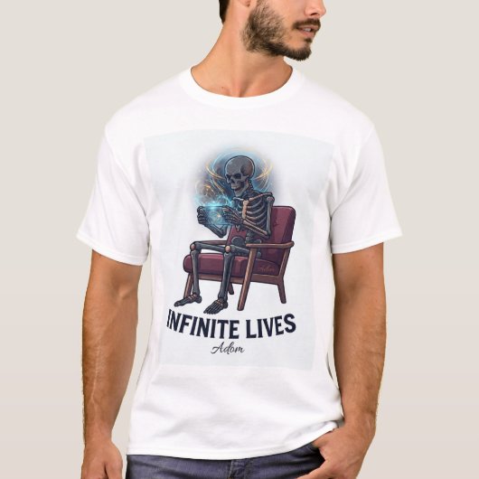 T-shirt met oneindige levens (Voorkant)
