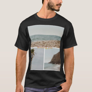 T-shirt met ontbrekend landschap