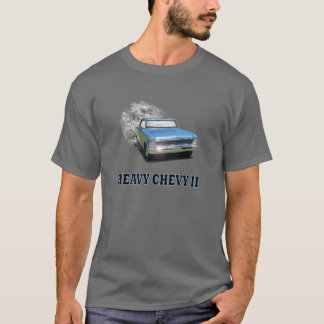 T-shirt met ontwerp voor zware Chevy Car