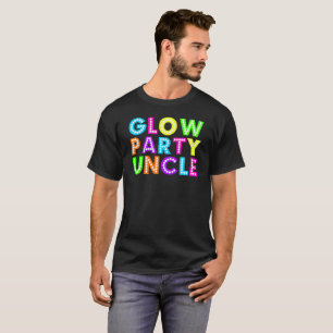 T-shirt met oom Gift voor Glow Party