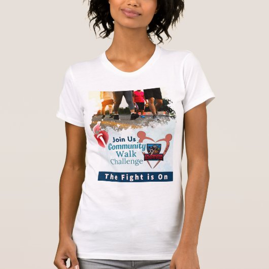 T-shirt met Oorzaak Dunkirk Sports Zone (Voorkant)