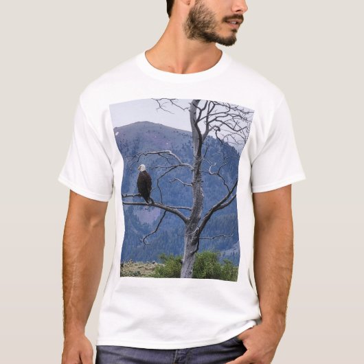T-shirt met 'Op de uitkijk' (Voorkant)