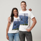 T-shirt met 'Op de uitkijk' (Unisex)